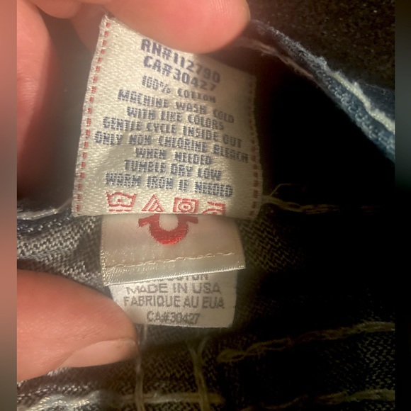 Rare! NWOT! Vintage 2S Body Rinse Super T Denim Set! Size Large Jacket and 31x32 - Picture 12 of 16